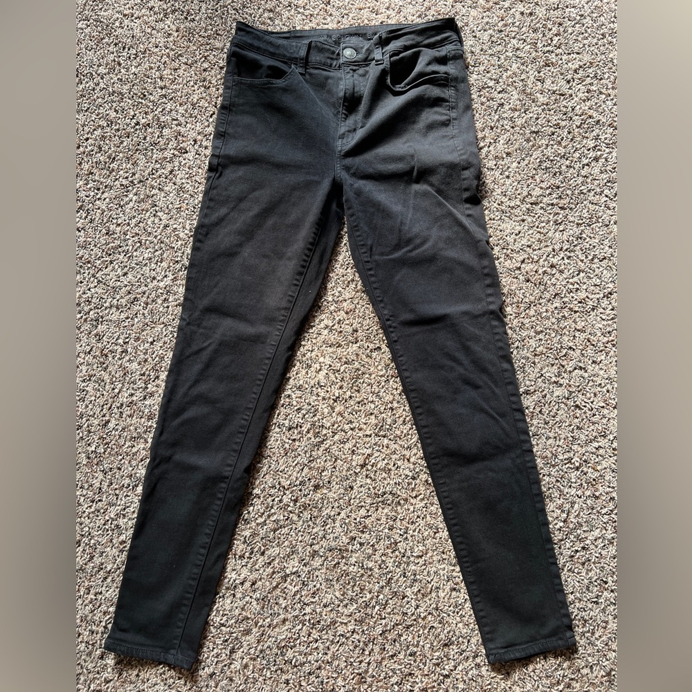 Old Navy Size 6 Black Skinny Jeans